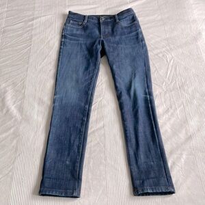 Peacebird Straight Leg High Rise Dark Wash Jeans Size 29
